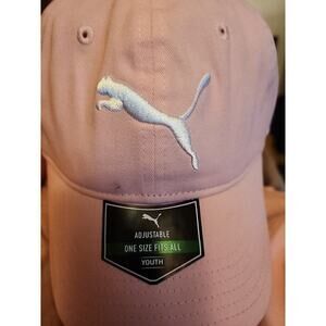 Puma Evercat Yates Women Girls Hat Icon Peach Adjustable Strapback One Size Cap